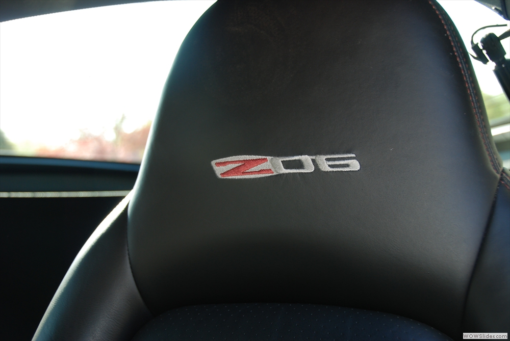 Z06  Embroidered Leather Seats